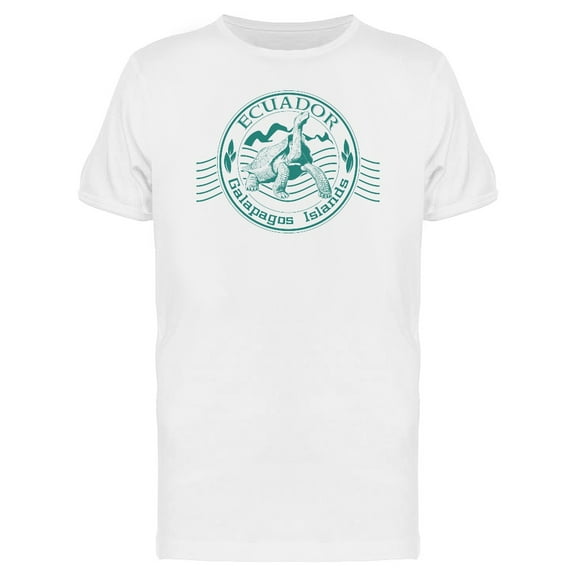 Smartprints Mens Graphic Tee - Ecuador Galapagos Island - Regular Fit 100% Cotton