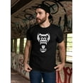 thumbnail image 1 of Smartprints Mens Graphic Tee - Evil Ferocious Gorilla Shouts - Regular Fit 100% Cotton, 1 of 4