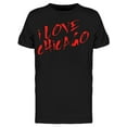 thumbnail image 1 of Smartprints Mens Graphic Tee - Graphic I Love Chicago - Regular Fit 100% Cotton, 1 of 2