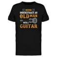 thumbnail image 1 of Smartprints Mens Graphic Tee - Guitar Saying Quotes - Regular Fit 100% Cotton, 1 of 4