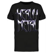 Smartprints Mens Graphic Tee - Heavy Metal Effect Graphic - Regular Fit 100% Cotton