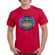Smartprints Mens Graphic Tee - I Need Some Space! - Regular Fit 100% Cotton