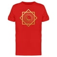thumbnail image 1 of Smartprints Mens Graphic Tee - Islamic Symbol Crescent Moon - Regular Fit 100% Cotton, 1 of 2