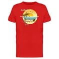 thumbnail image 1 of Smartprints Mens Graphic Tee - Its The Summer Time Cool Beach - Regular Fit 100% Cotton, 1 of 2