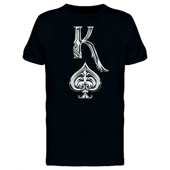 Smartprints Mens Graphic Tee - King And Queen Poker - Regular Fit 100% Cotton