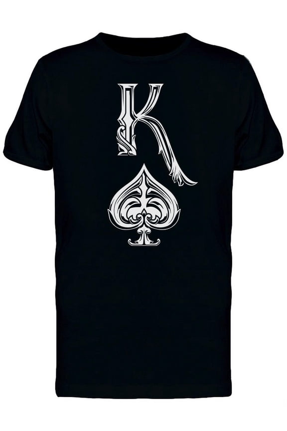 Mens Graphic Tee - King And Queen Poker - Regular Fit 100% Cotton