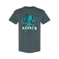 thumbnail image 1 of Smartprints Mens Graphic Tee - Kraken Mascot Logo - Regular Fit 100% Cotton, 1 of 2