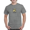 thumbnail image 1 of Smartprints Mens Graphic Tee - Lucky Dog - Regular Fit 100% Cotton, 1 of 4