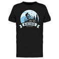 thumbnail image 1 of Smartprints Mens Graphic Tee - Mountain Bike Biking - Regular Fit 100% Cotton, 1 of 2
