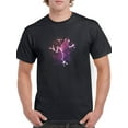 thumbnail image 1 of Smartprints Mens Graphic Tee - Neon Frog - Regular Fit 100% Cotton, 1 of 4