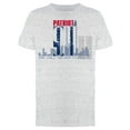 thumbnail image 1 of Smartprints Mens Graphic Tee - Patriot Day 9.11 W/Skyline - Regular Fit 100% Cotton, 1 of 2