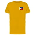 thumbnail image 1 of Smartprints Mens Graphic Tee - Philippines Flag - Regular Fit 100% Cotton, 1 of 2