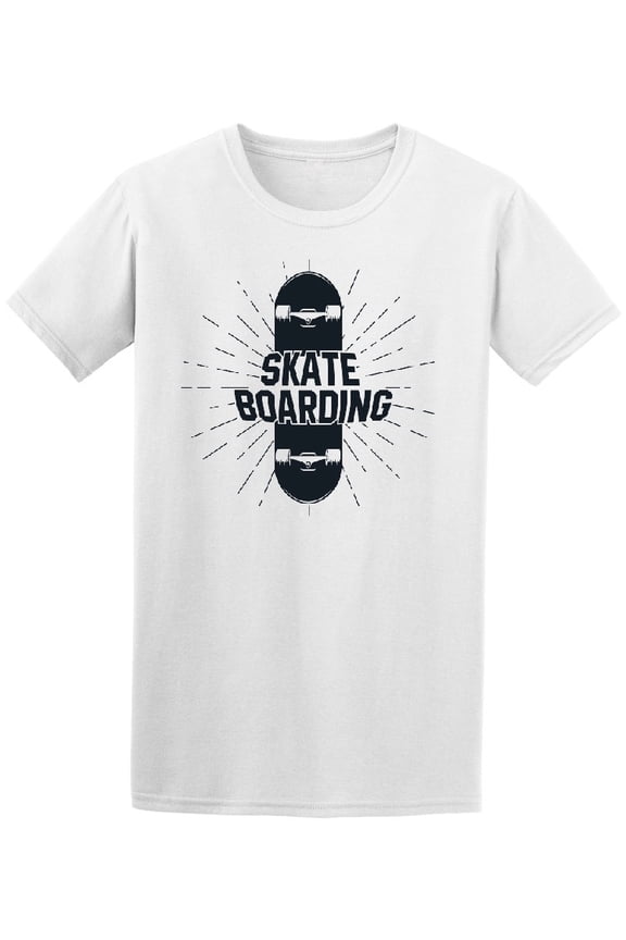 Mens Graphic Tee - Skateboarding Urban Skating - Regular Fit 100% Cotton