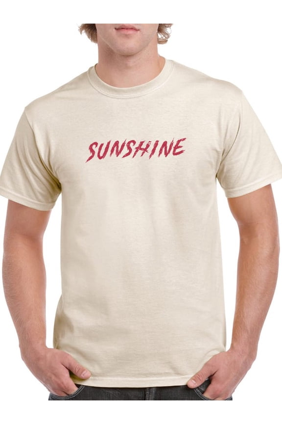 Mens Graphic Tee - Sunshine, Quote - Regular Fit 100% Cotton