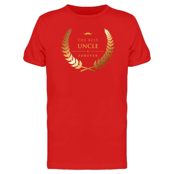 Smartprints Mens Graphic Tee - The Best Uncle Forever - Regular Fit 100% Cotton