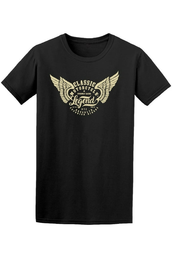 Mens Graphic Tee - Vintage Bikers Graphics Classic - Regular Fit 100% Cotton