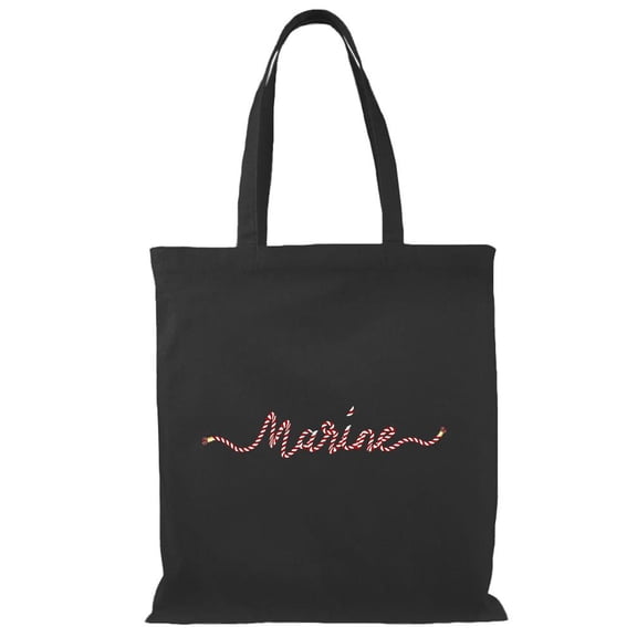 Smartprints Nautical Marine Rope Design Tote Bag - Image by Shutterstock, One Size Cotton Canvas Tote Bag