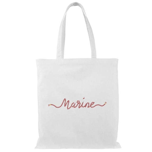 Smartprints Nautical Marine Rope Design Tote Bag - Image by Shutterstock, One Size Cotton Canvas Tote Bag
