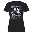 thumbnail image 1 of Smartprints Rosie the Riveter We Can Do It Women's T-Shirt Black, Cotton, S, 1 of 4