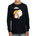 thumbnail image 1 of Smartprints Toddlers Graphic Tee - Hedgehog W Umbrella - Regular Fit 100% Cotton, 1 of 4