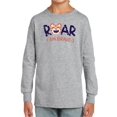 thumbnail image 1 of Smartprints Toddlers Graphic Tee - Roar Little Brave Tiger - Regular Fit 100% Cotton, 1 of 4