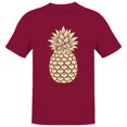 thumbnail image 1 of Smartprints Vintage Pineapple Sketch Men's T-Shirt Cardinal Red, Cotton, S, 1 of 4