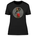 thumbnail image 1 of Smartprints Womens Graphic Tee - Beautiful African Woman Label - Regular Fit 100% Cotton, 1 of 2