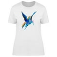 thumbnail image 1 of Smartprints Womens Graphic Tee - Colorful Watercolor Pegasus - Regular Fit 100% Cotton, 1 of 4