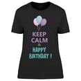 thumbnail image 1 of Smartprints Womens Graphic Tee - It Is Your Birthday Quote - Regular Fit 100% Cotton, 1 of 2