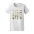 thumbnail image 1 of Smartprints Womens Graphic Tee - Kawaii Cats & Dogs - Regular Fit 100% Cotton, 1 of 2