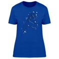 thumbnail image 1 of Smartprints Womens Graphic Tee - Lovely Mermaid With Pearls - Regular Fit 100% Cotton, 1 of 2