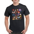 thumbnail image 1 of Smartprints Womens Graphic Tee - Mushroom Art - Regular Fit 100% Cotton, 1 of 4