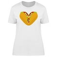 thumbnail image 1 of Smartprints Womens Graphic Tee - Tacos In Heart Shape - Regular Fit 100% Cotton, 1 of 2