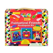 Smarts & Crafts Go: Needlepoint Kit, 40 Pieces, Multi-Color, for Kids Ages 8+