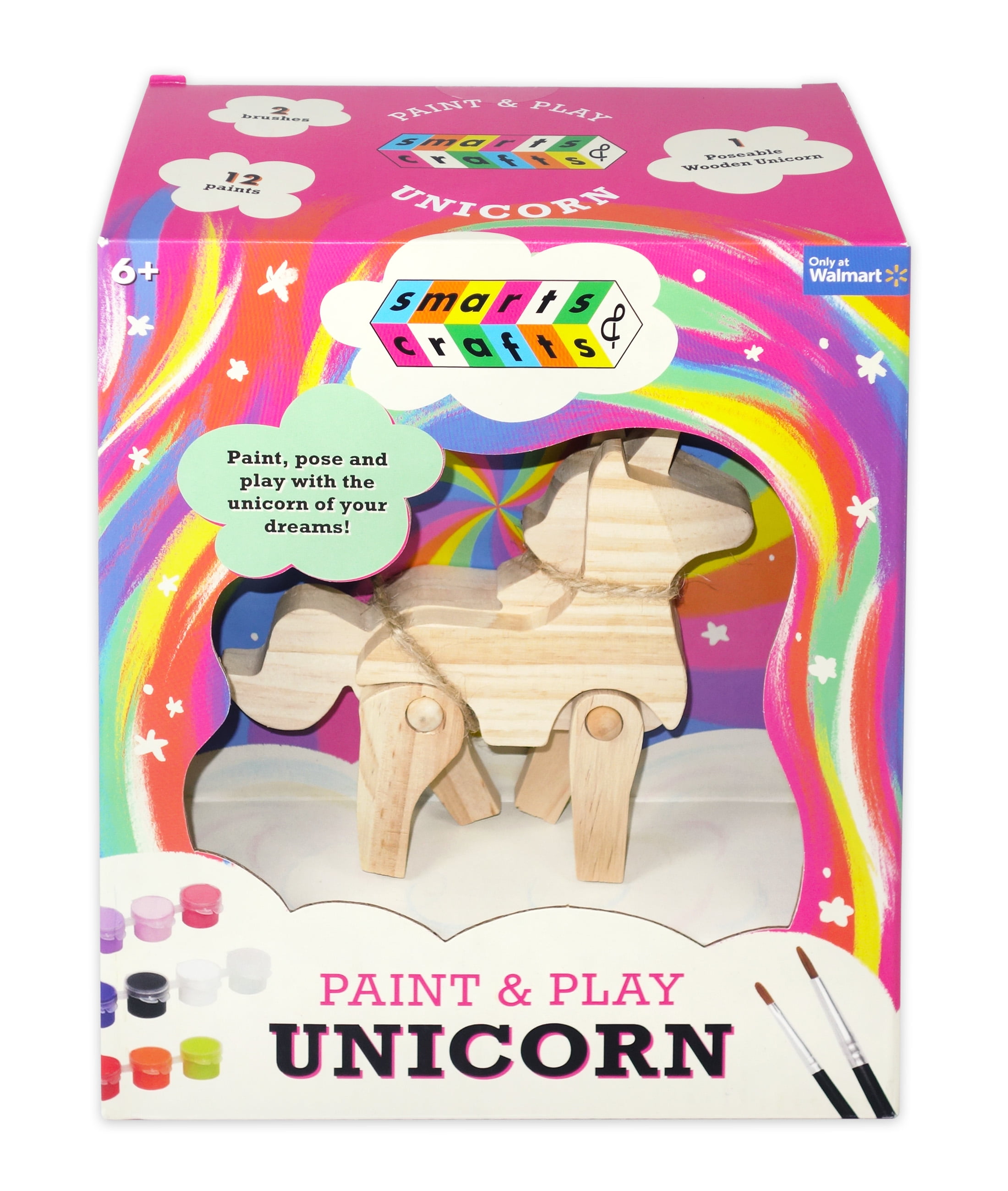 KMUYSL Unicorn Painting Kit, Arts and Crafts for Kids Ages 4-8+