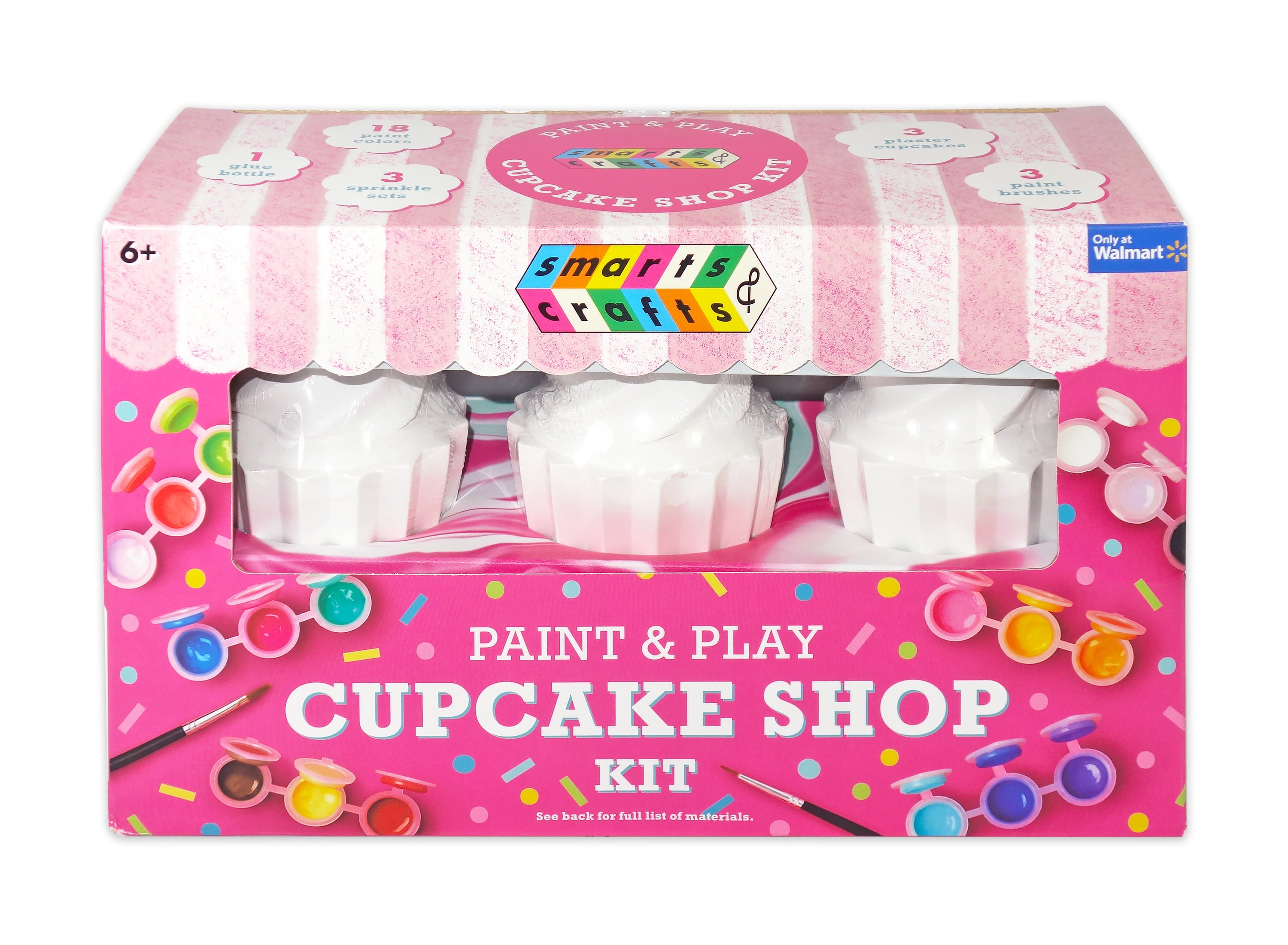 Creativity For Kids Paint By Number Kit 9X9 Cupcake Pop Art