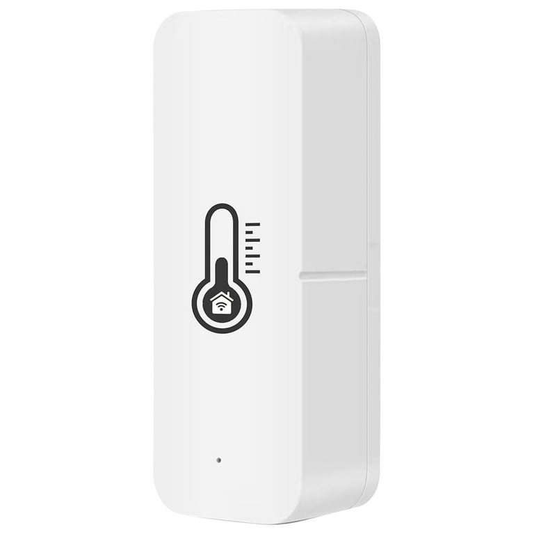 Smarts WiFi Temperature Humidity Sensor uya Wireless Bluetooth Thermometer  Hygrometer with Buzzer, App Remote Monitoring 