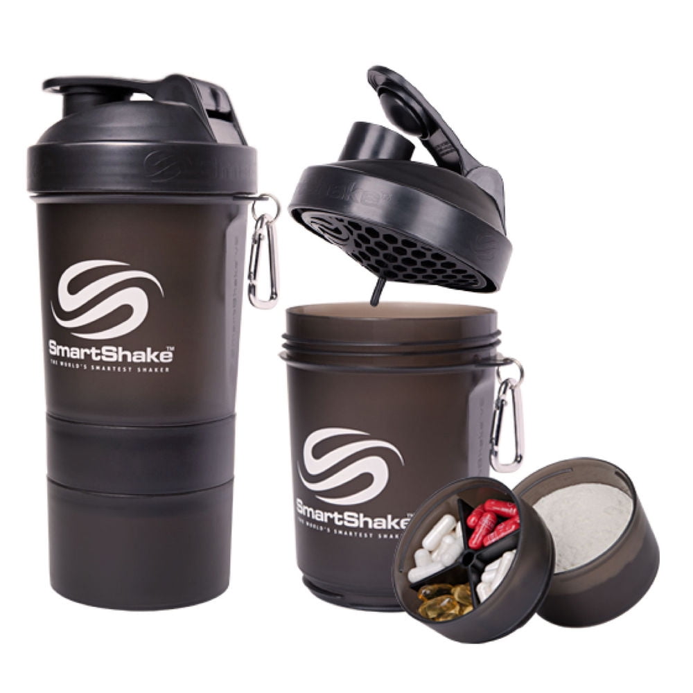 Smartshake Bottle - Original - Gunsmoke Black - 20 oz - 1 Count