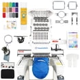 thumbnail image 1 of Smartstitch S-1001 Professional 10-Needle Embroidery Machine, 1200 SPM, 7" Touch Screen, 9.5"x14.2" Area - for Hats, T-Shirts, Denim & More, 1 of 8