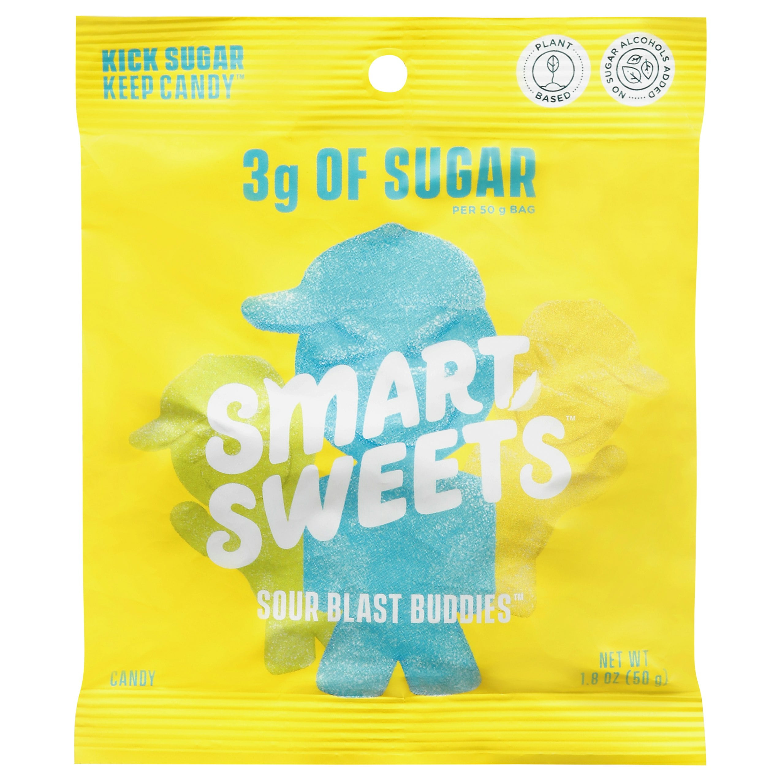 Smartsweets Sour Blast Buddies Candy 1.8 oz (Pack Of 12)