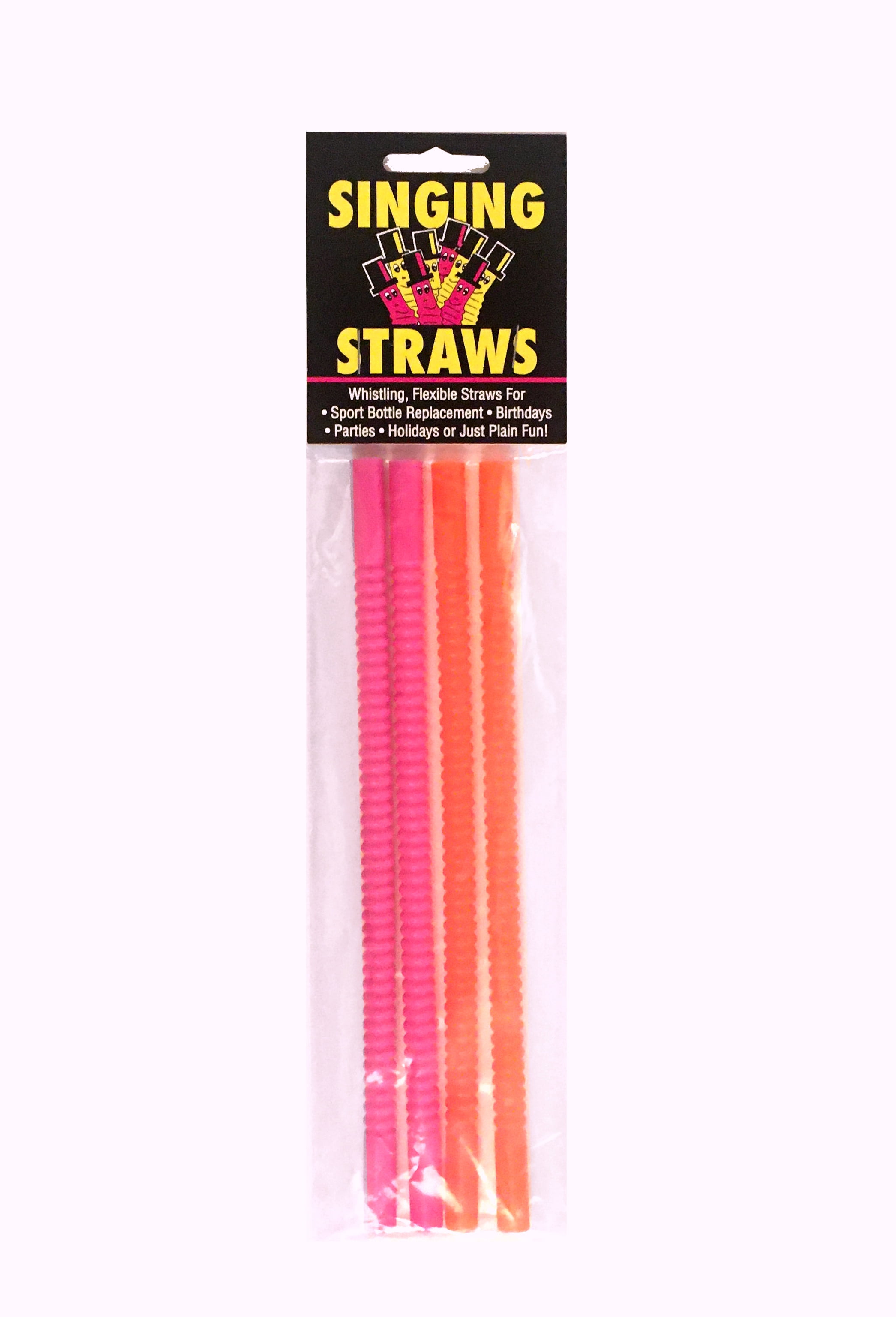 Smartwares 9 inch Whistling Singing Straws 4pack