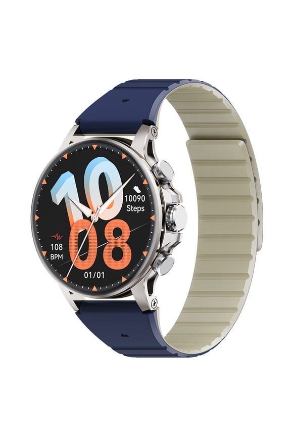 Smartwatch with 1.6 AMOLED Screen, IP68 Waterproof, 100+ Sports Modes, Health & Sleep Monitoring, Bluetooth Calling, 100+ Watch Face Options IMIKI Holo Ultra