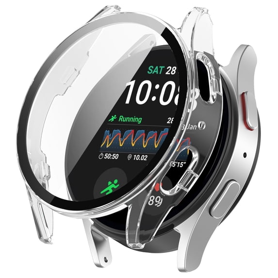 Smartwatch Accessories Integrated PC Tempered Glass Case For Smartwatch Bands Durable Universal Compatibility