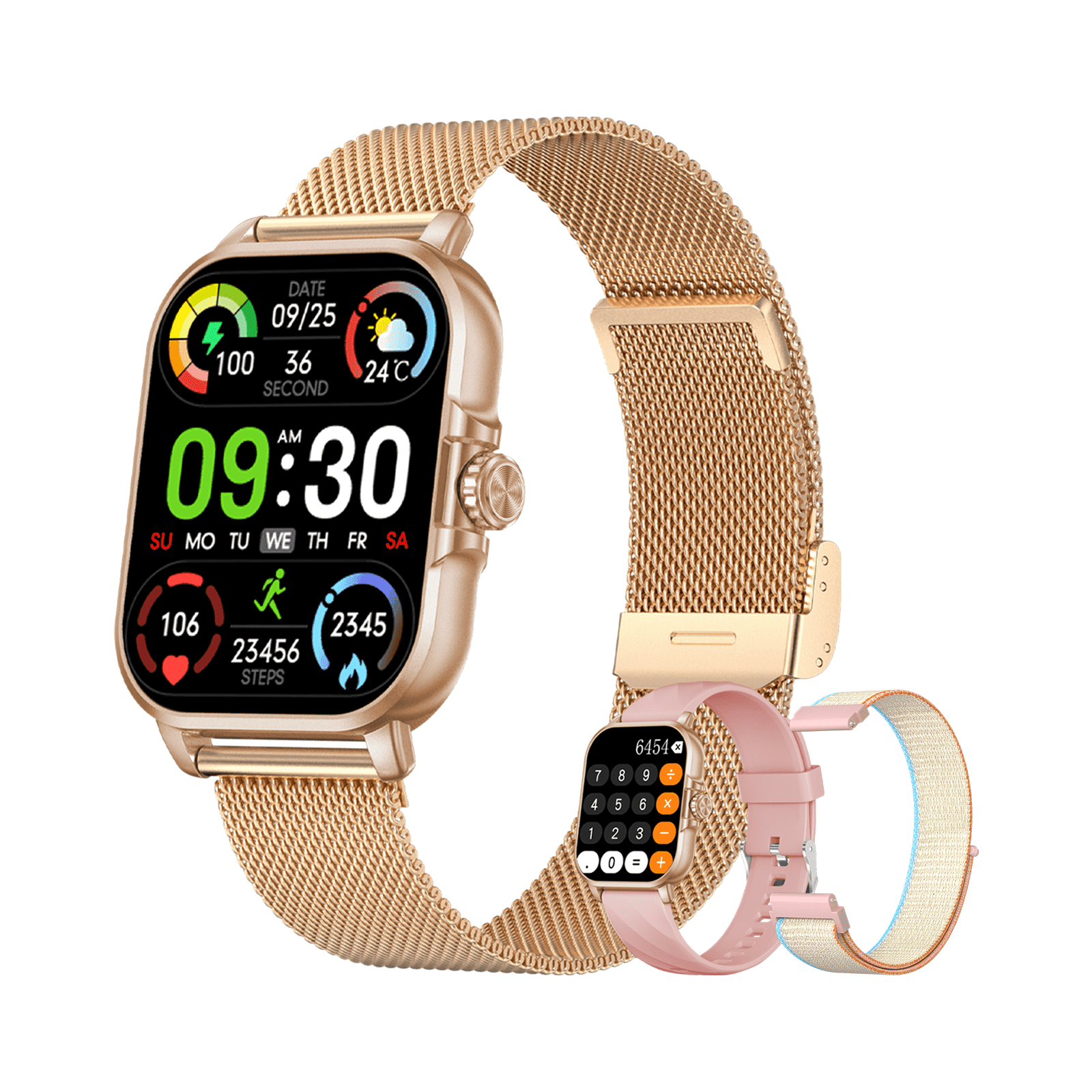 Smartwatch for Android and iPhone, Smart Watches for Women Men with 3 ...