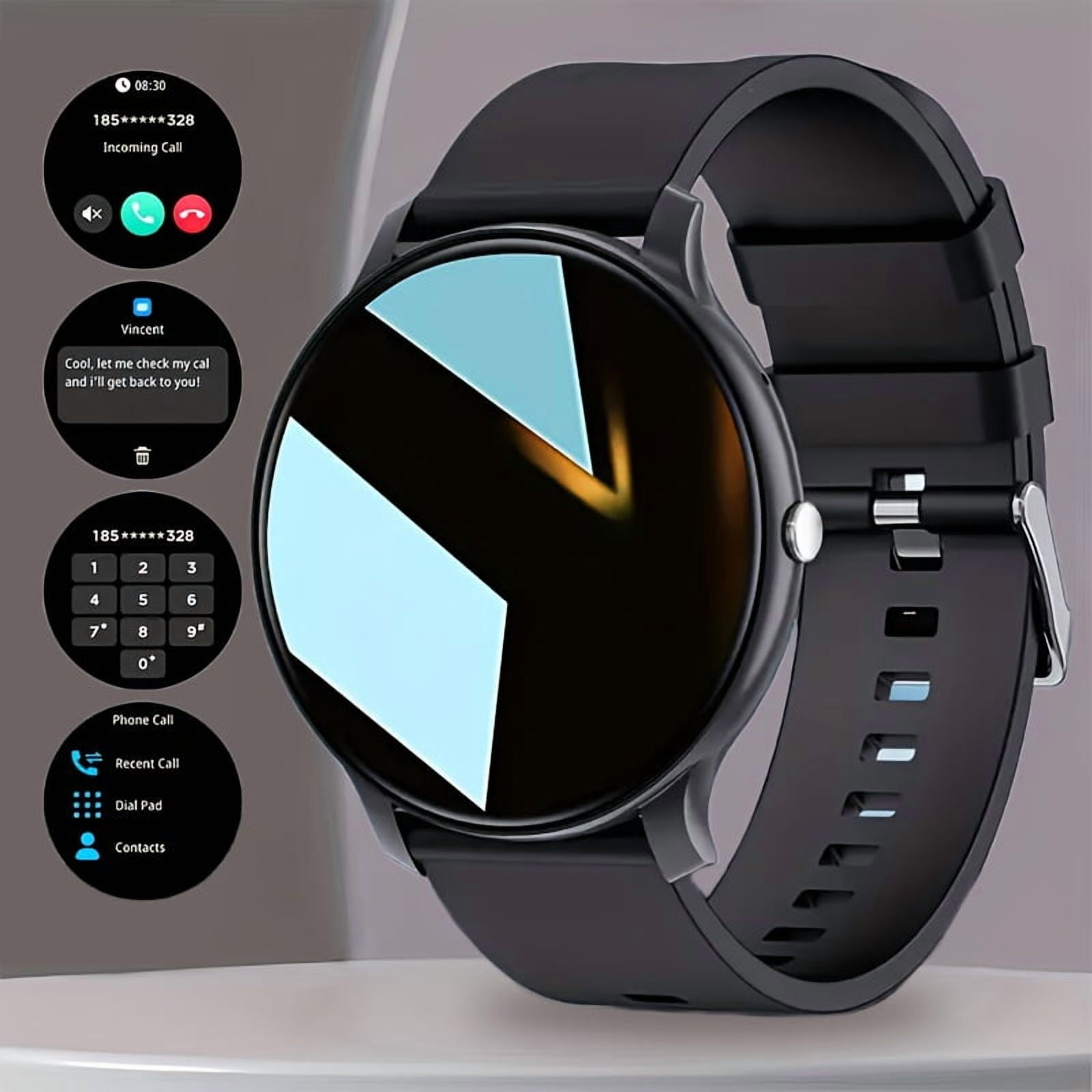 for Smartwatch with Call Function, Step Counter & Calorie Tracker ...