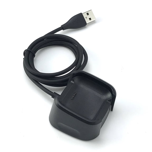 Smartwatch Charger with USB Cable, Replacement Charging Dock for Fitness Tracker, Reliable Power Cord with Overload Protection