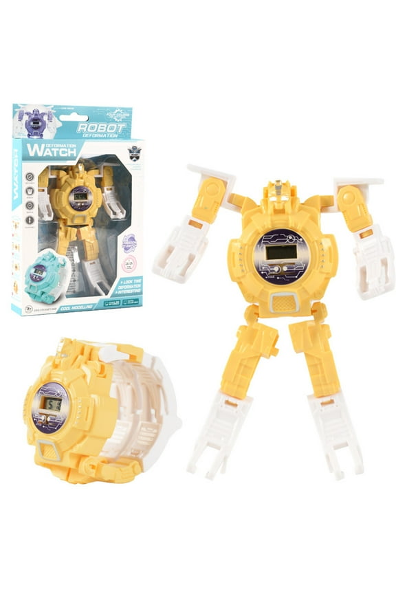 Smartwatch - Electronic Deformation Watch Children Creative Manual Transformation Robot Toys