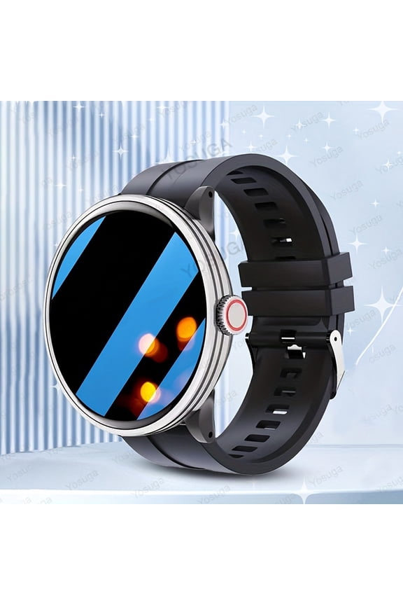 Smartwatch with Full Touch Screen, Wireless Calling, Sports Call Bracelet, Message Alerts, Suitable for Men And Women, Ideal Gift for And Birthdays, Compatible with Android And Ios