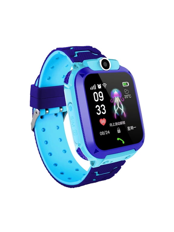 Smartwatch with GPS Tracker Texting and Calling,Smart Watch for Kids,with Two-Way Call SOS Anti-Lost Games Camera, Child Cellphone Watch School Class Gifts,4-12 Years Girls Boys Gifts