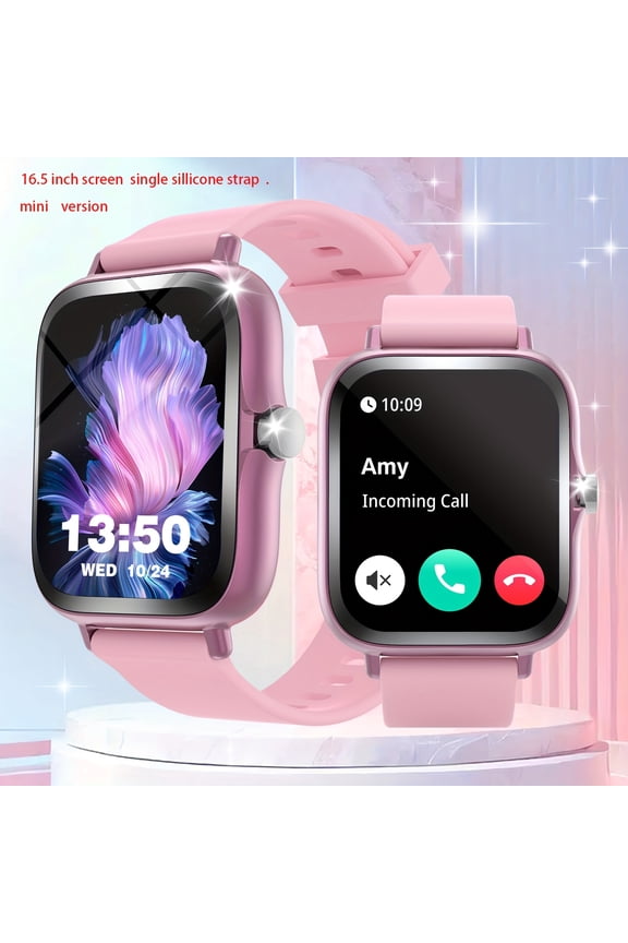 Smartwatch, Multi Functional Smart Watch, Multiple Sports Modes, Weather Updates, Remote Camera Control, Wireless Music and Call Functions, Suitable for Android and iPhone